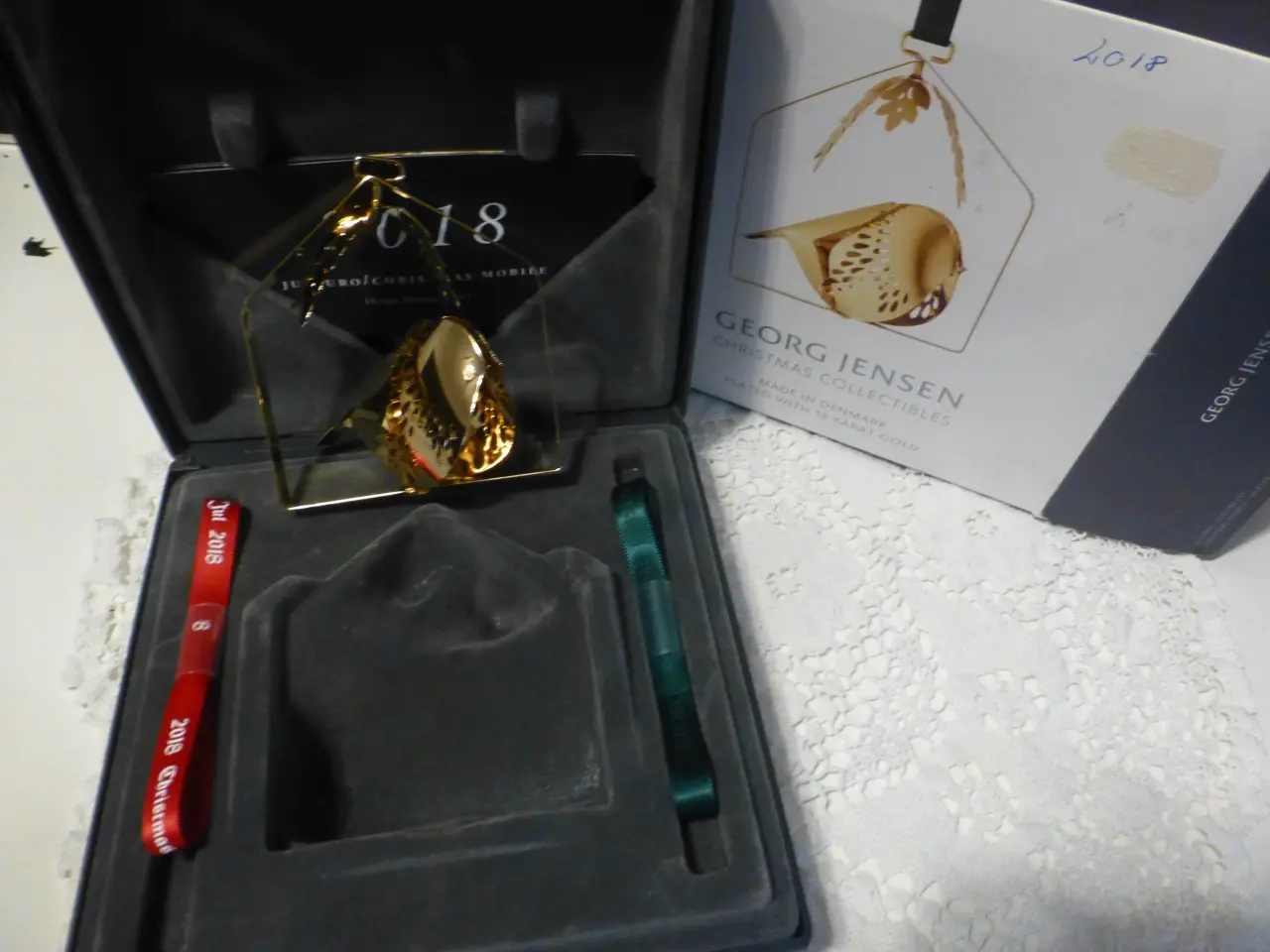 Billede 2 - Georg Jensen Vinterfugl 2018 Guld