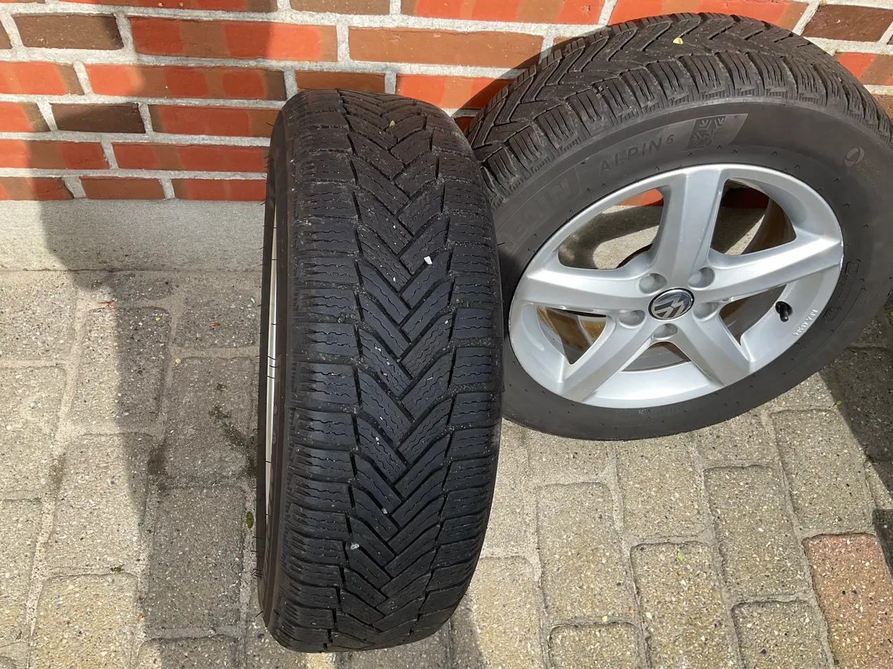Billede 3 - Org wv fælge med fine Micilin vinterdæk