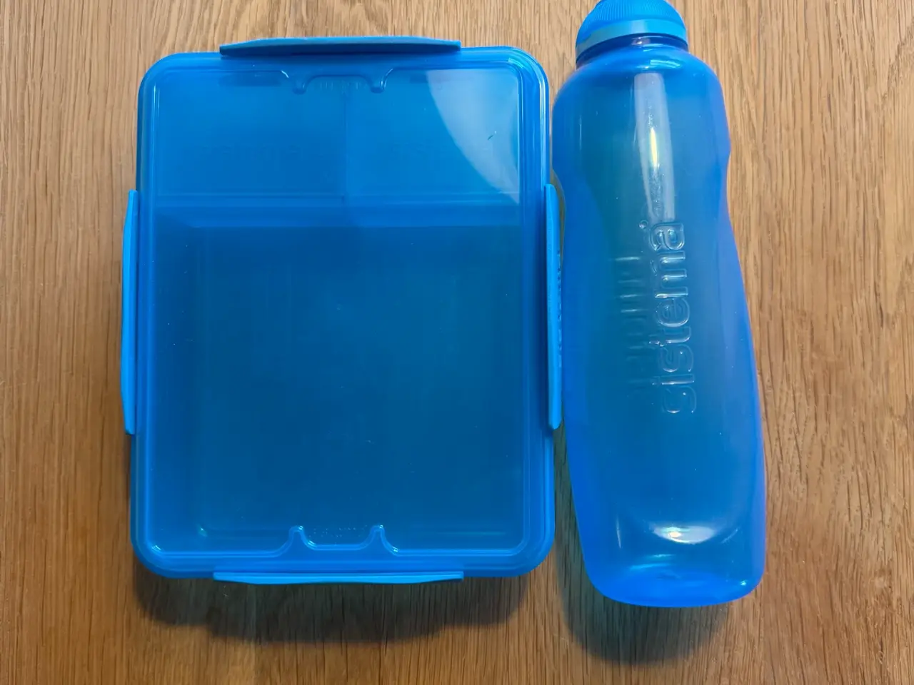 Billede 4 - Sistema 2 madkasser og drikke dunk.  50kr 