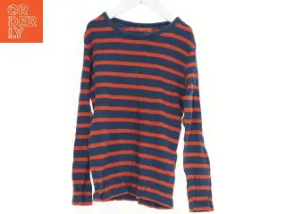 Langærmet stribet T-shirt fra H&M (str. 128)