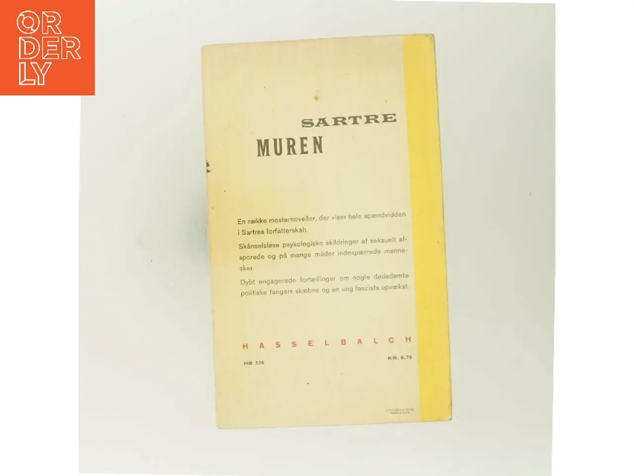 Billede 3 - Muren af Jean-Paul Sartre (Bog)