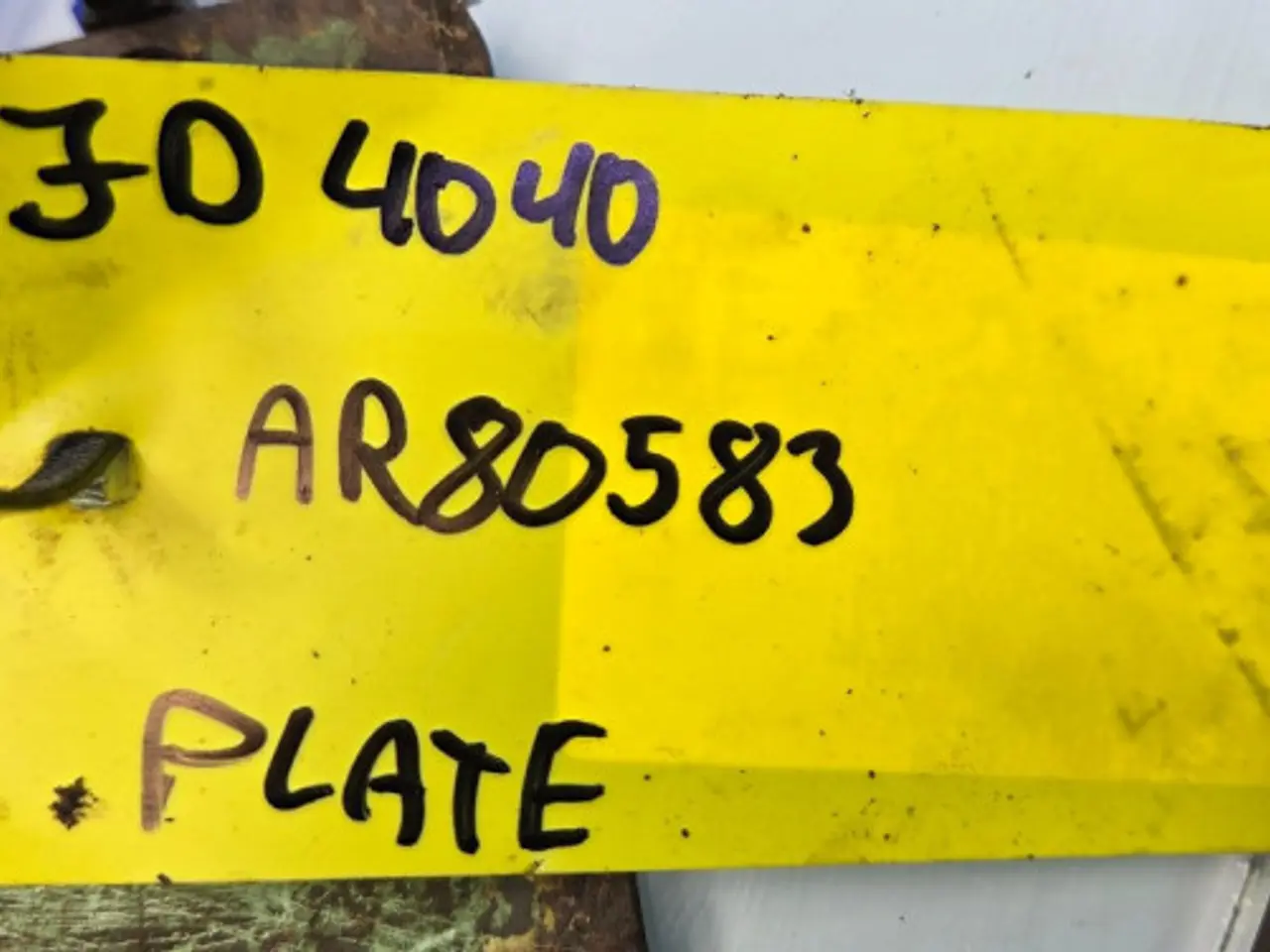Billede 7 - John Deere 4040 Plade AR80583