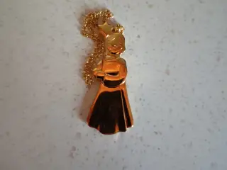 Georg Jensen Golden Christmas Pige med stjernestav