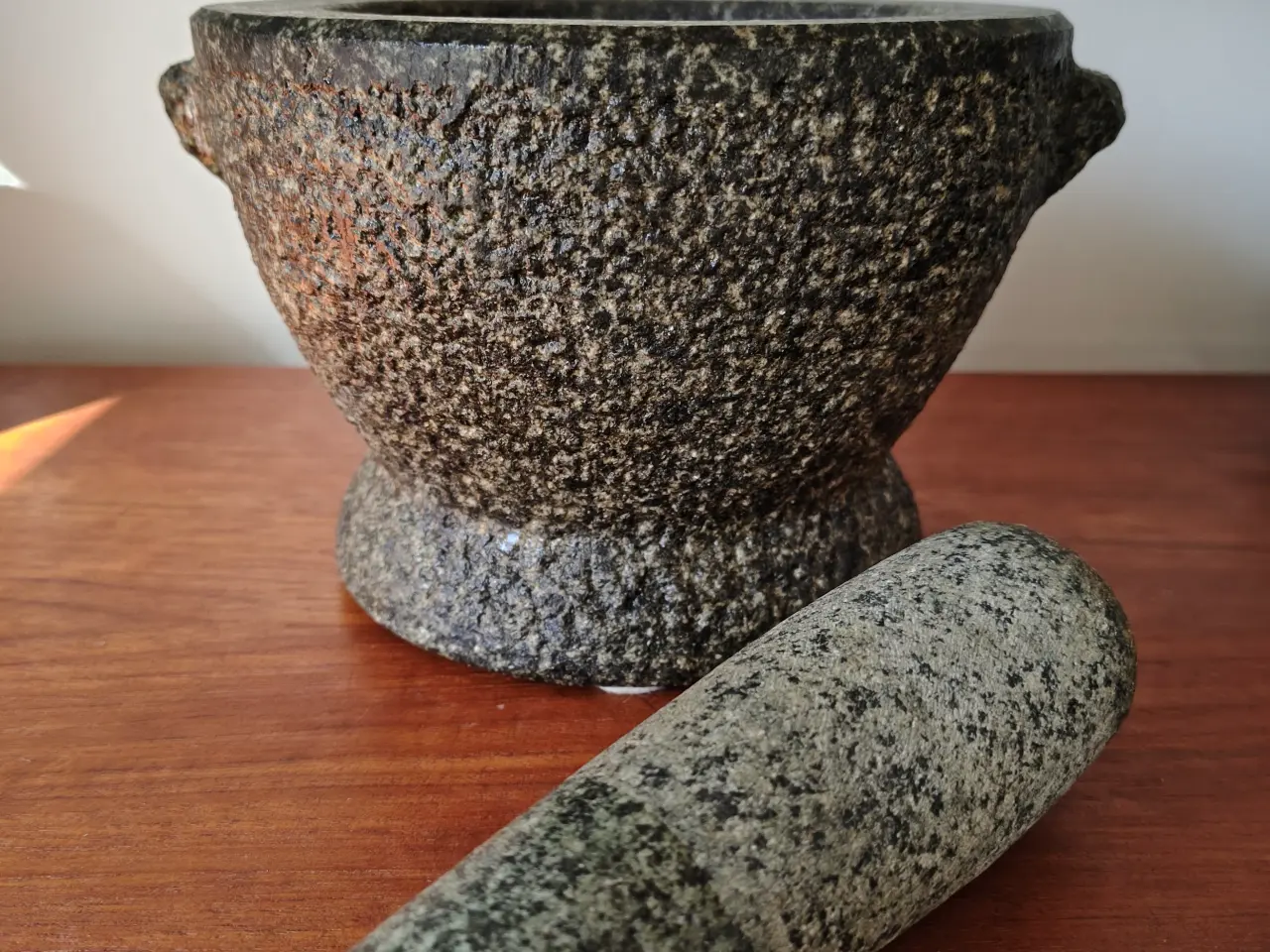 Billede 5 - Flot stor granit morter