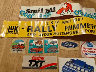 Klistermærker  Vintage 