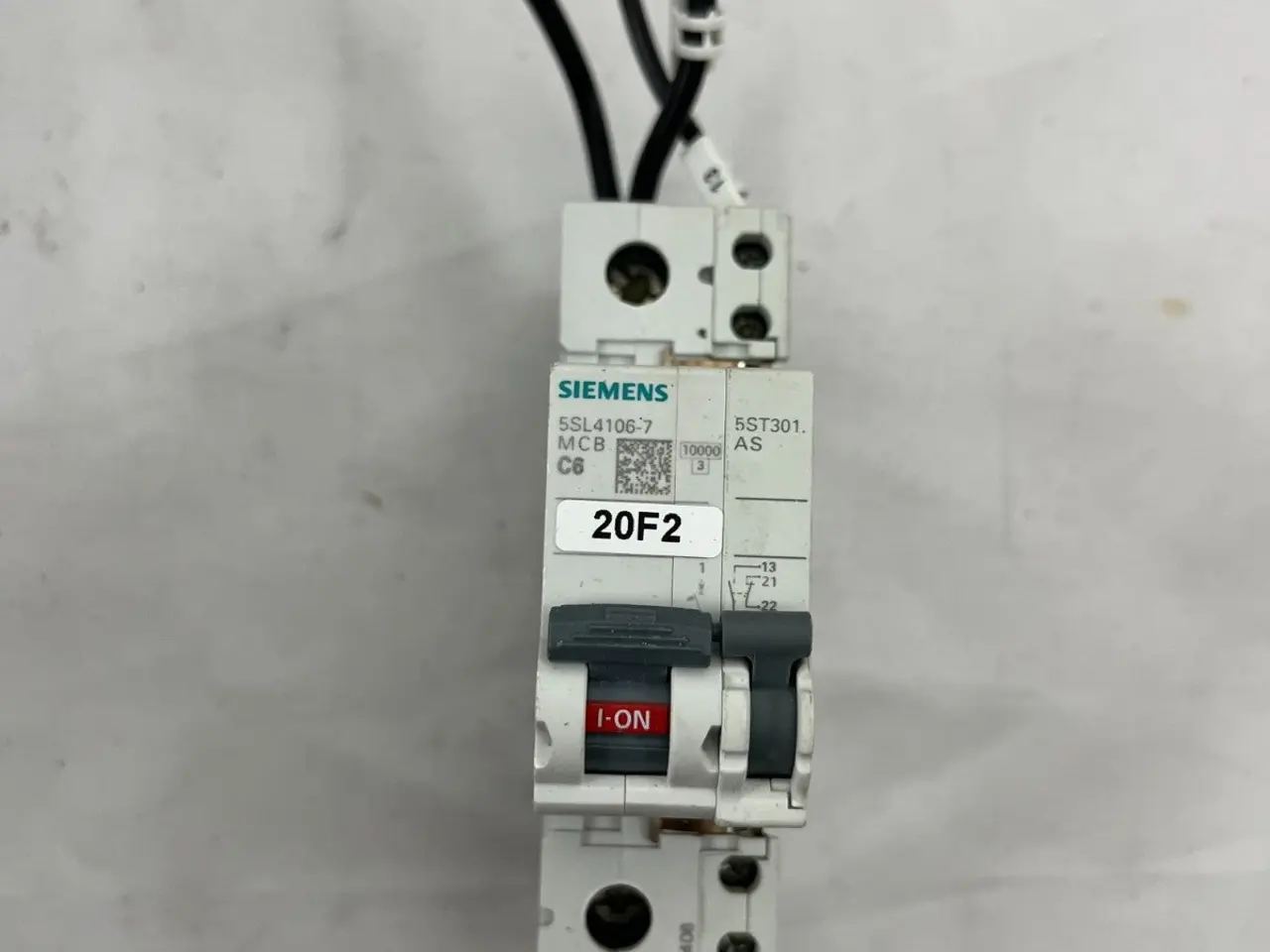 Billede 2 - Siemens 5SL4106-7 MCB C6 230/400V + 5ST3010 6A