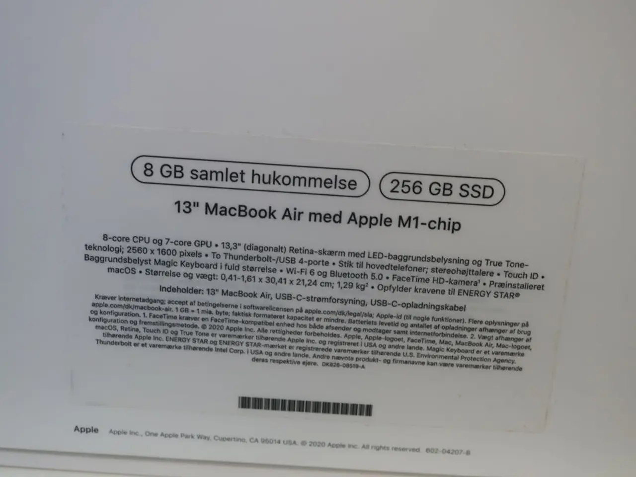 Billede 8 - Laptop APPLE MacBook Air 13"