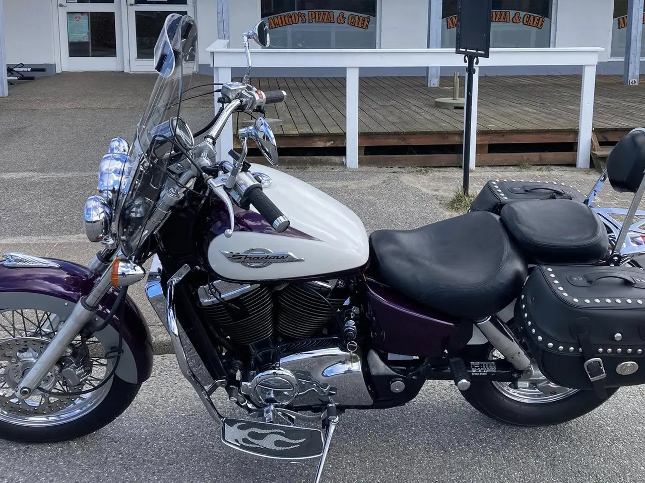 Billede 12 - Flot og yderst velholdt Honda vt1100 Shadow c2 ace