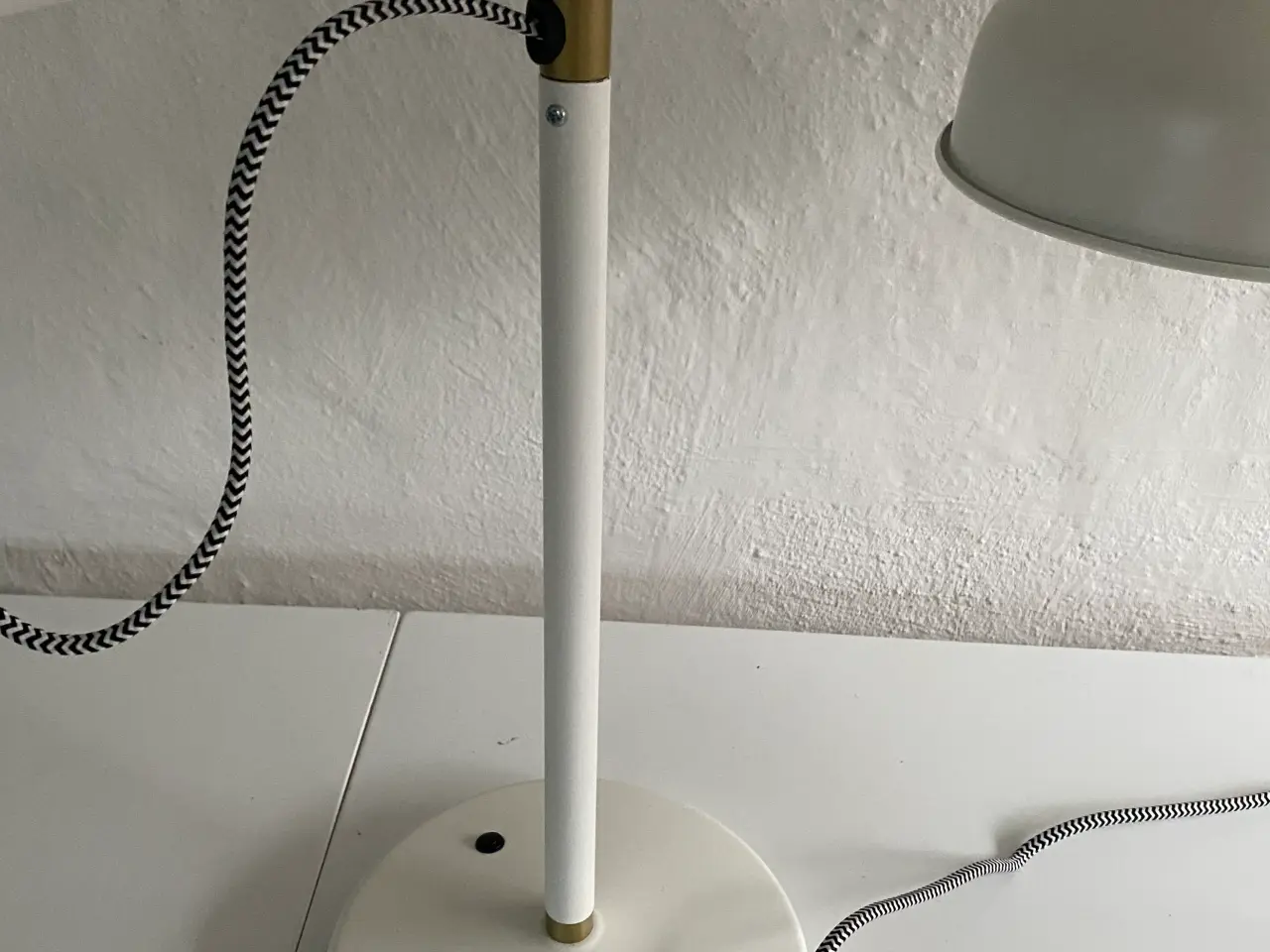 Billede 5 - Råhvid Bordlampe