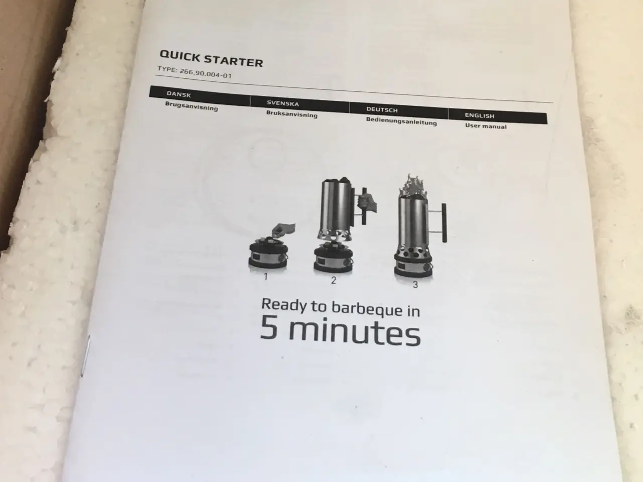 Billede 3 - Padamo Grillstarter til kulgrill