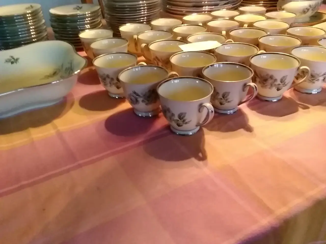 Billede 1 - Kaffe stel plus middags tellerker