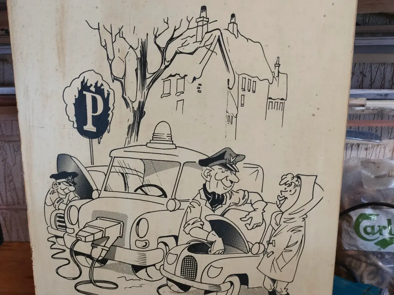 Billede 1 - Stort vintage Bramming reklameskilt (75x50 cm)