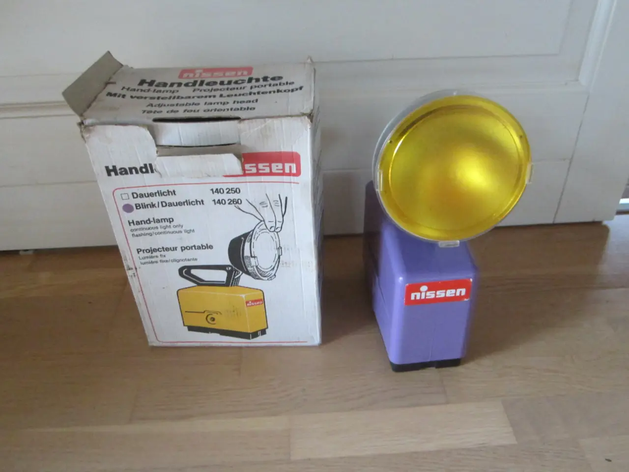 Billede 4 - Fin som ny Nissen stor Håndlampe 140260