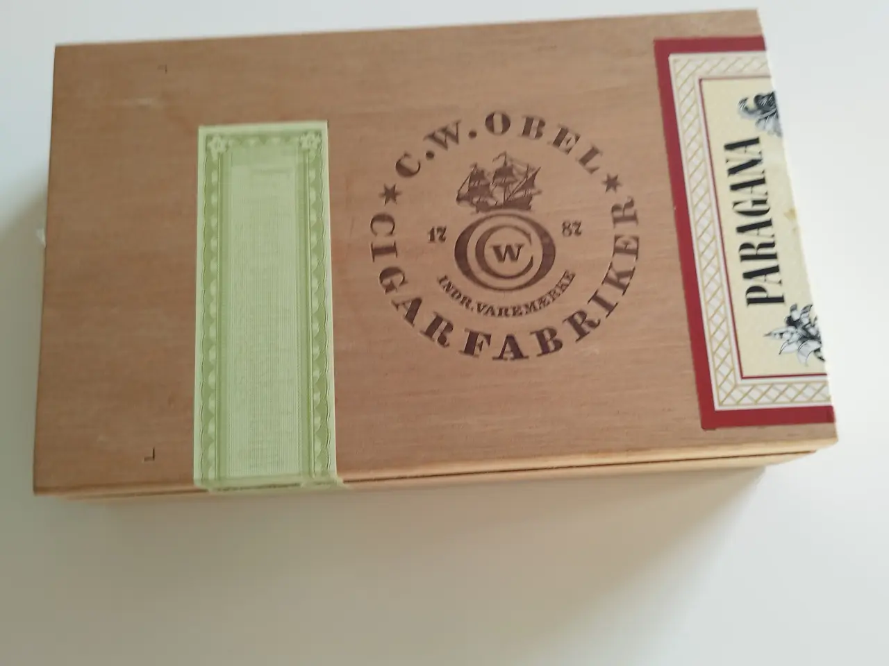 Billede 1 - C. W. Obel Cigarfabrikker. 1787