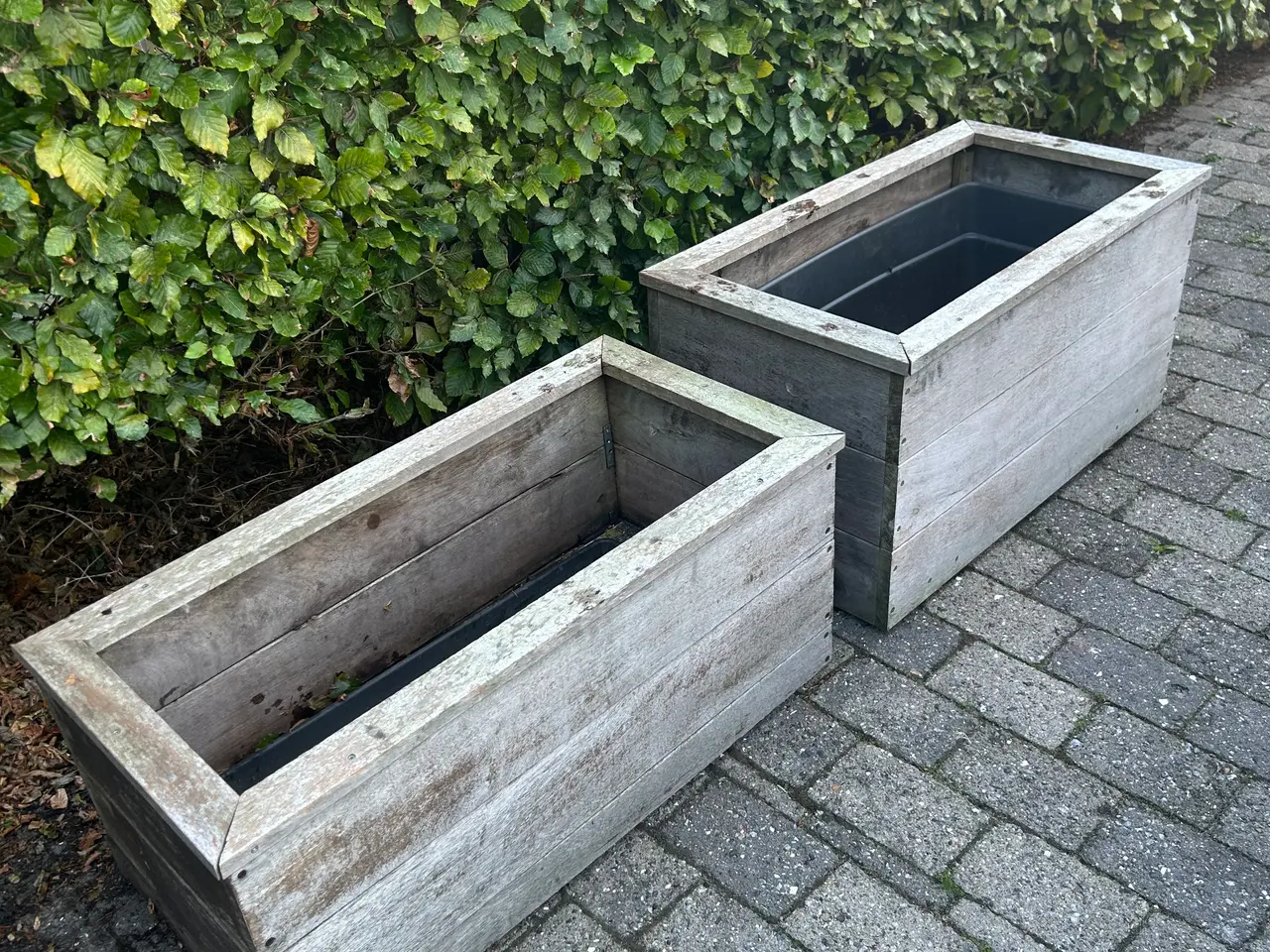 Billede 3 - Plantekasser i hårdt træ