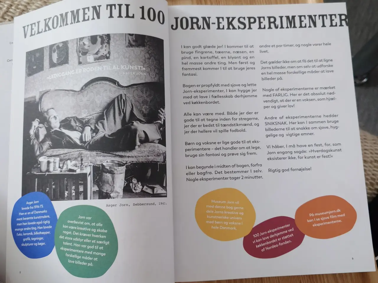 Billede 2 - Asger Jorn 100 hjemme eksperimenter
