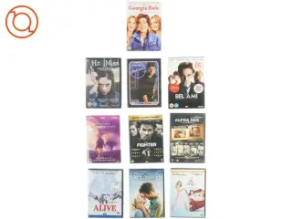 Blandede film (10 stk) fra DVD