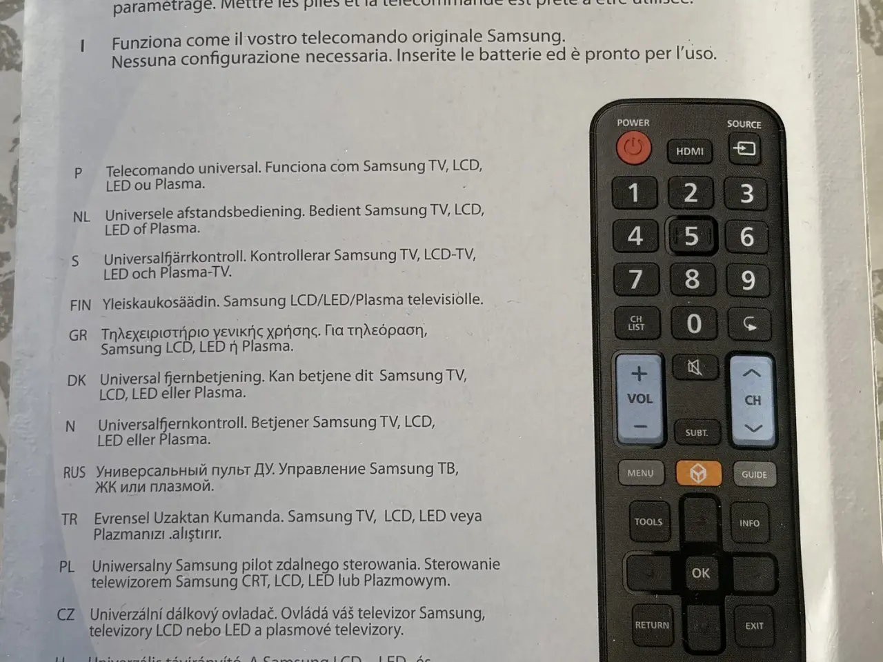 Billede 2 - Samsung TV Fjernbetjening.