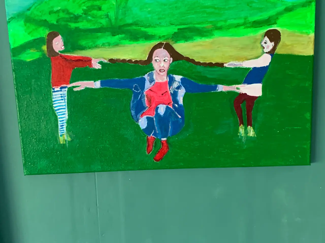 Billede 1 - Akrylmaleri 40x60, Moderskab. 