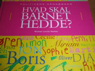 Hvad skal BARNET HEDDE?