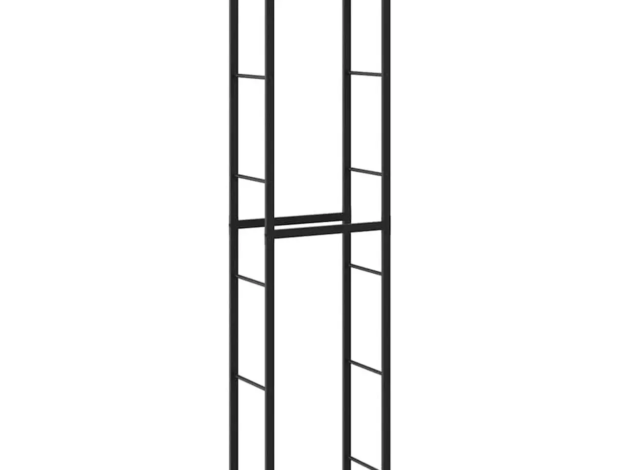 Billede 7 - Brændestativ 50 x 30 x 209 cm i sort stål
