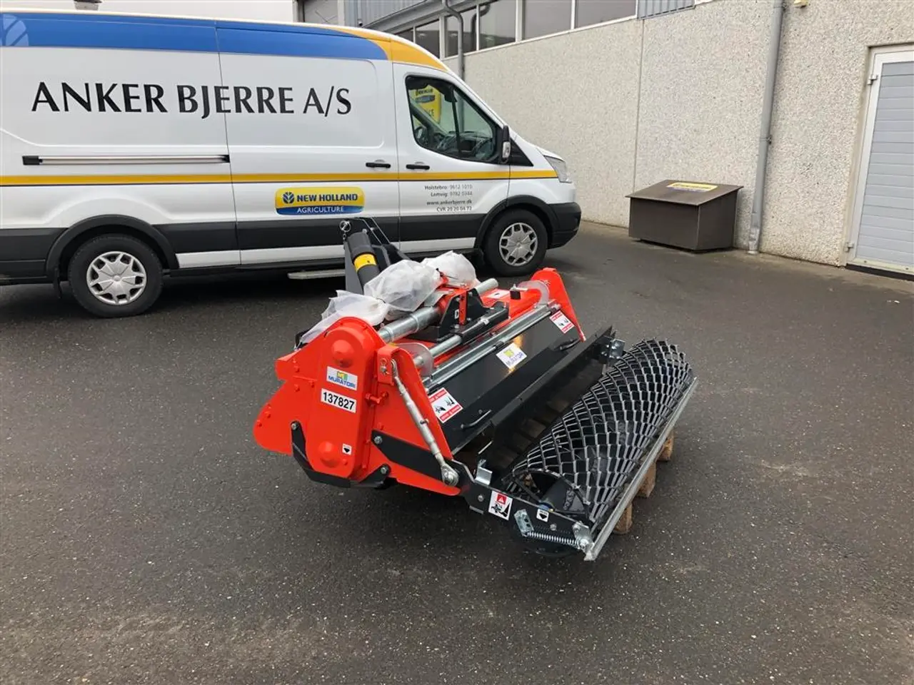 Billede 4 - Muratori MZ62SXL -145 Inkl. udjævningsbjælke og pto aksel