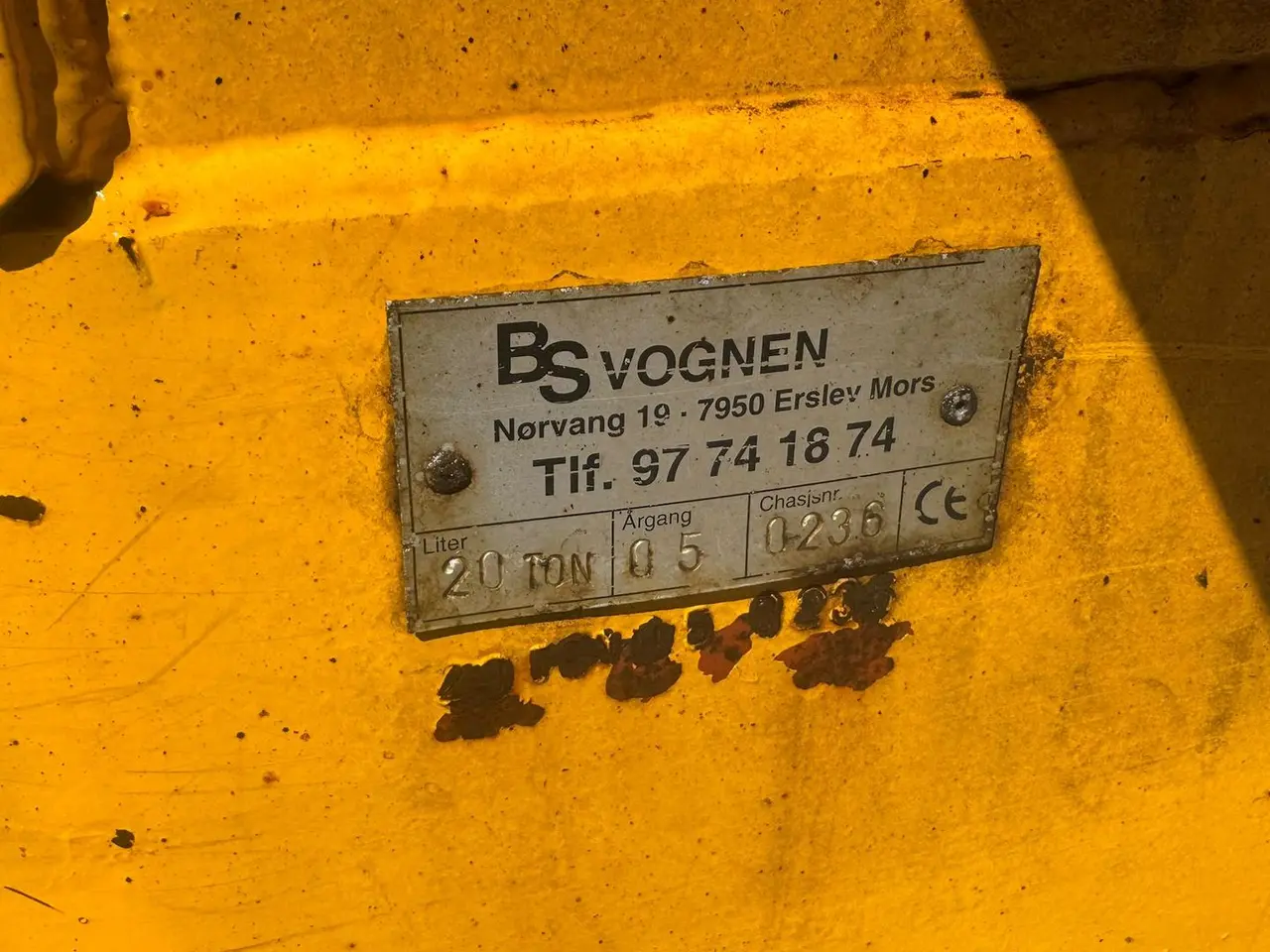 Billede 1 - Bs Vognen 20 T