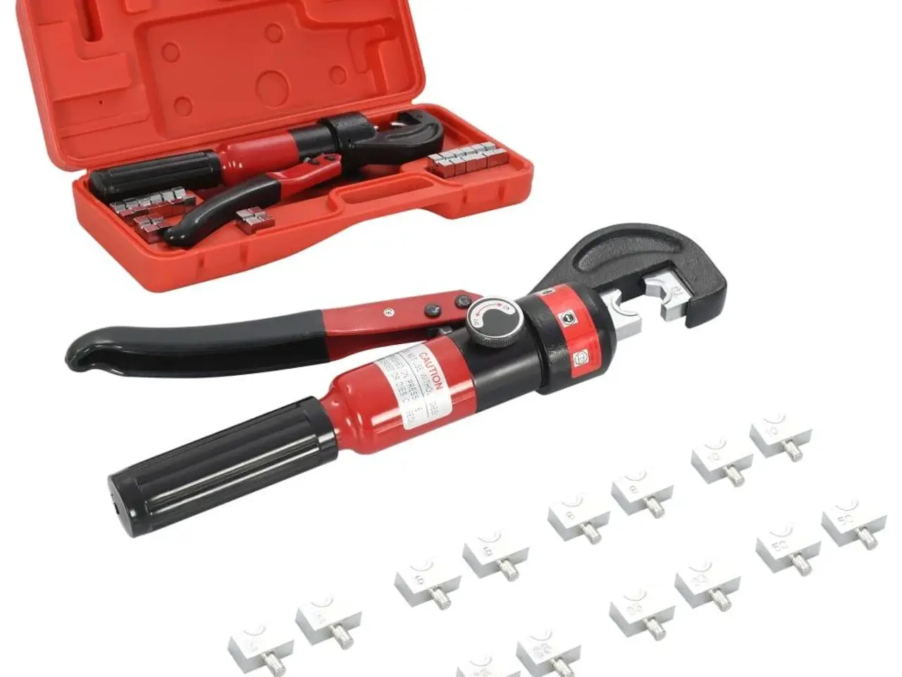 Billede 1 - Hydraulisk krympetang 4-70 mm² - rød