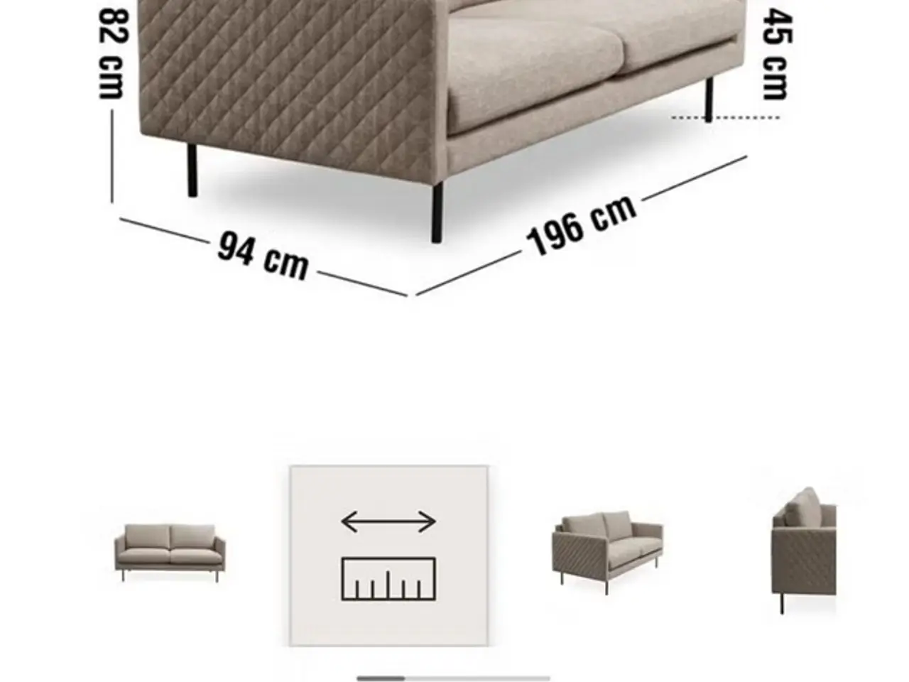 Billede 6 - Sicilia 3 pers. sofa fra Ilva