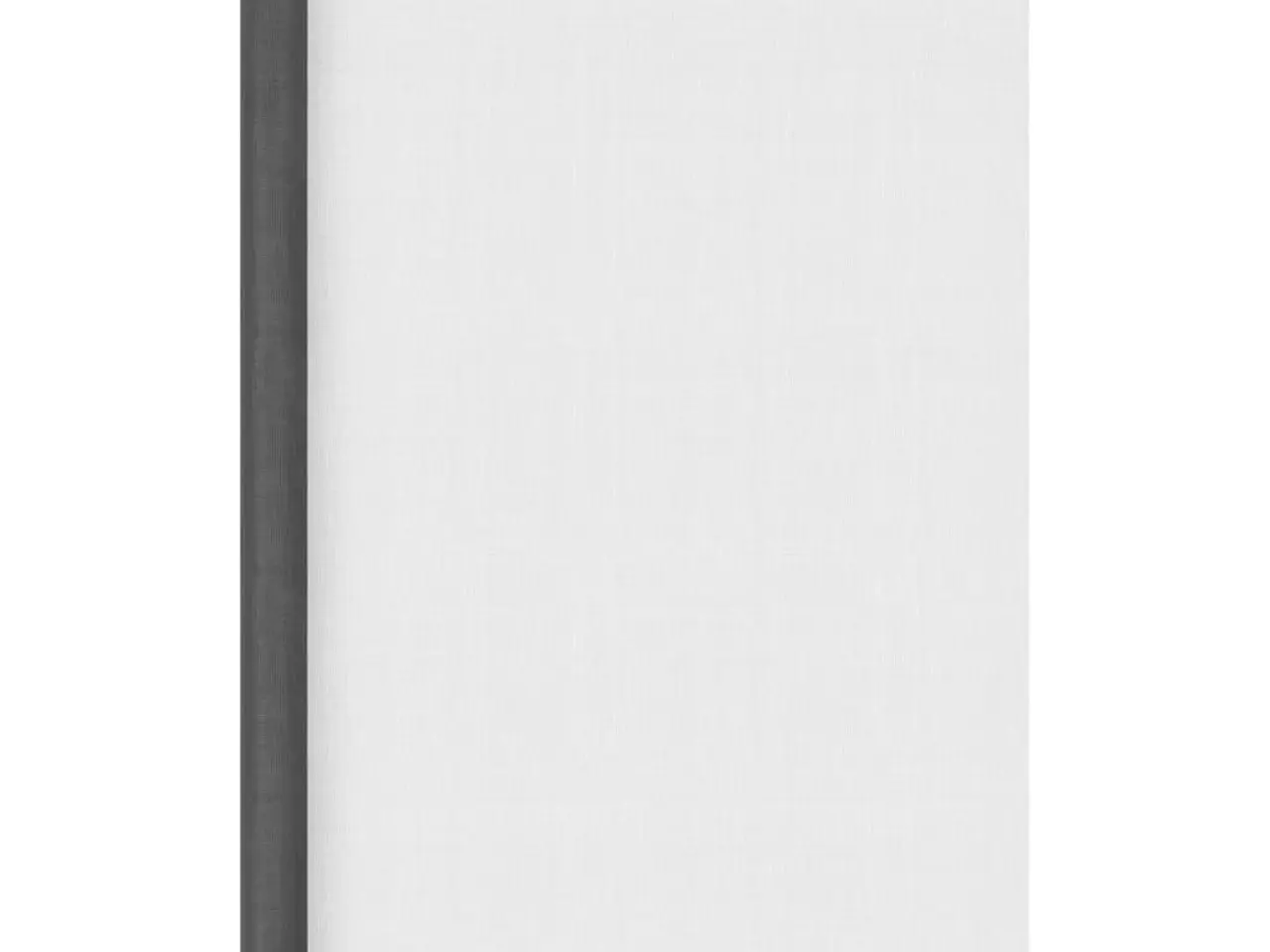 Billede 3 - Trådnet i glasfiber 112 × 1000 cm - sort insektnet på rulle