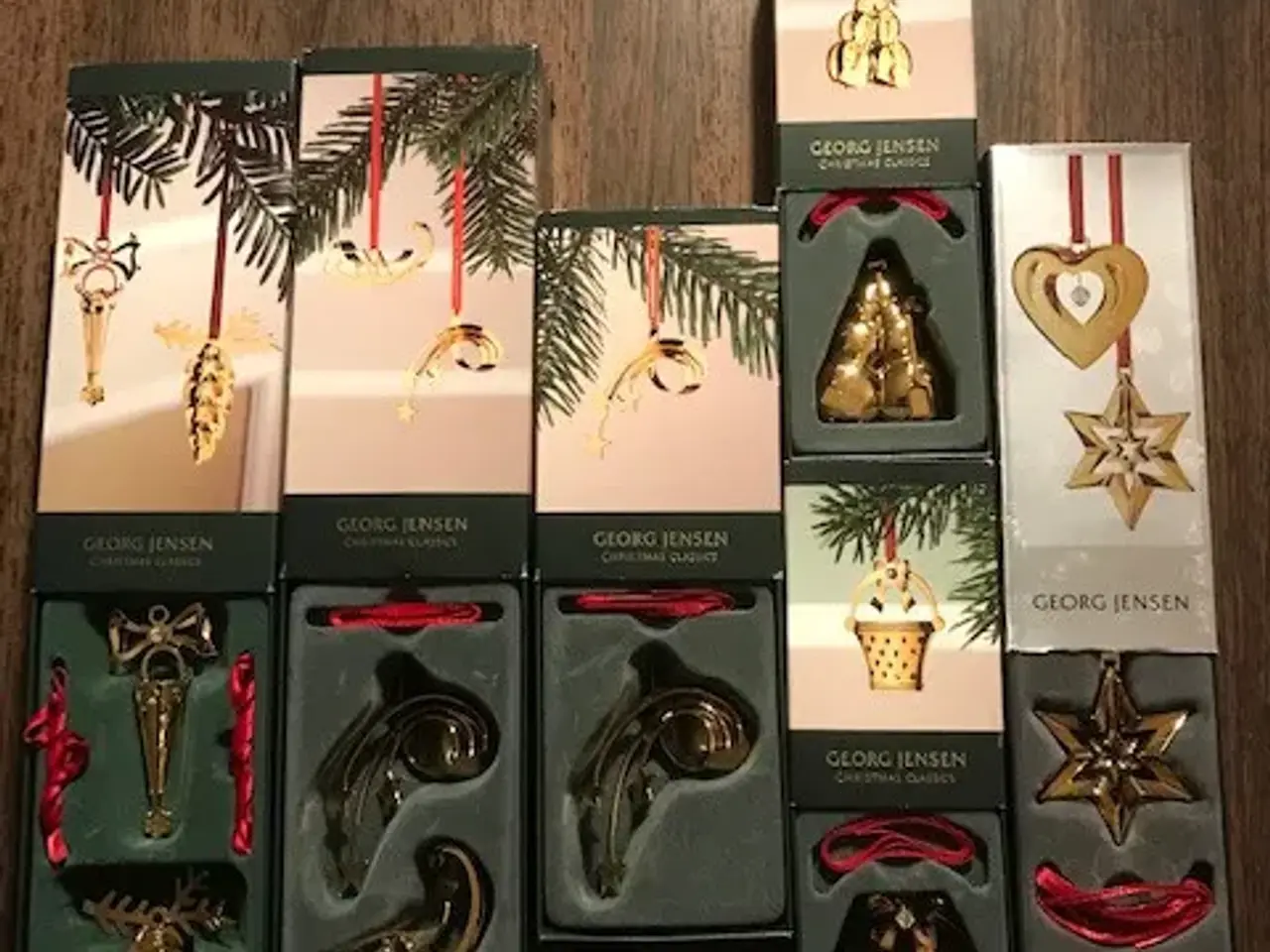 Billede 5 - Georg Jensen årets julepynt forgyldt, pris fra