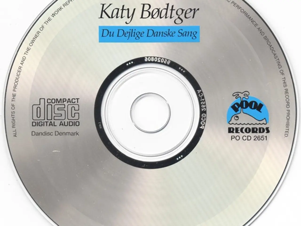 Billede 3 - Katy Bødtger – Du Dejlige Danske Sang – CD