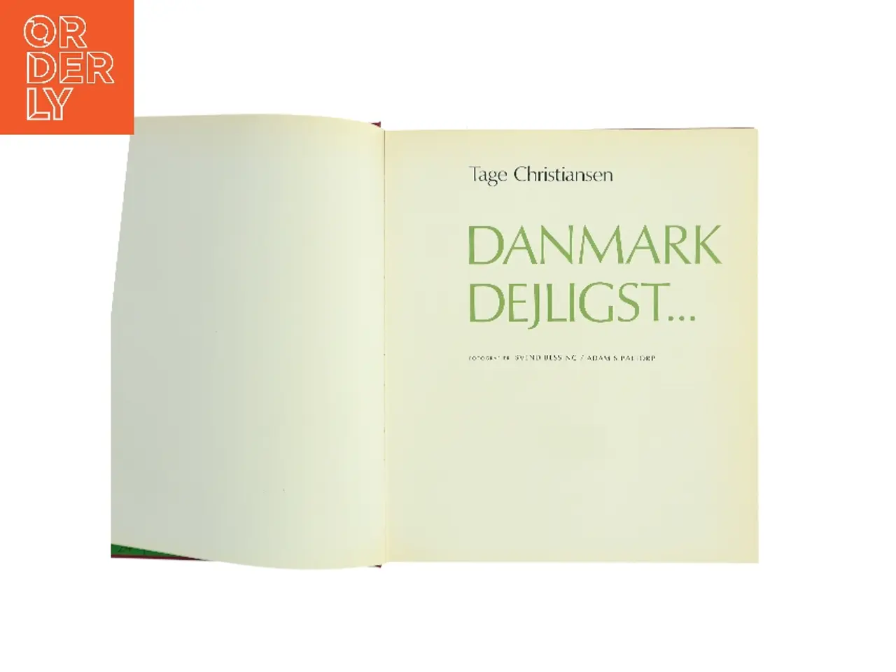 Billede 1 - Danmark dejligst... af Tage Christiansen (Bog)