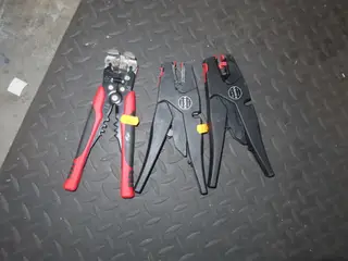 3 stk. Crimptænger KNIPEX 12 40 200 m.fl.