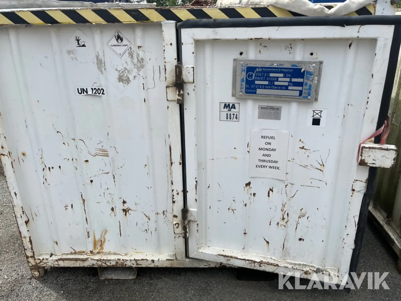 Billede 7 - Olietank i Container KN Beholderfabrik 1500