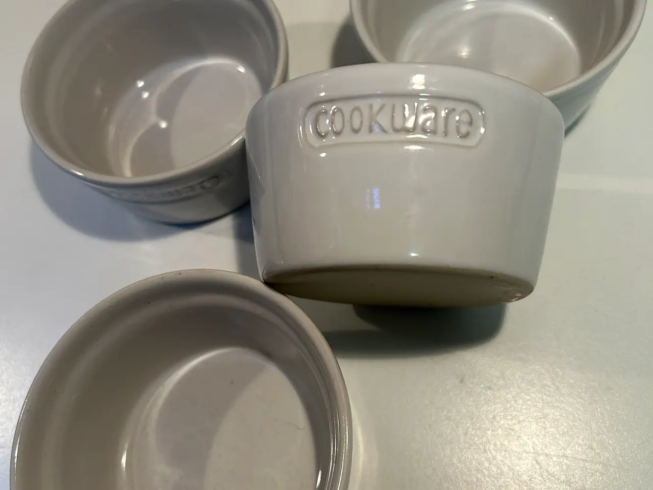 Billede 1 - 4 stk. Ramakiner fra Cookware i stentøj