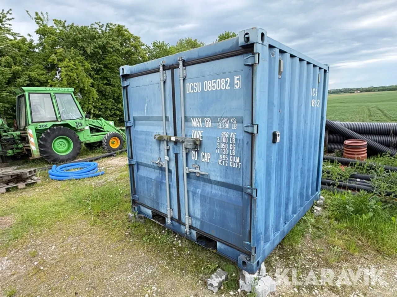 Billede 1 - Container isoleret  8 fods