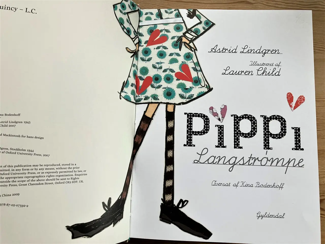 Billede 2 - Pippi Langstrømpe, illustreret af Lauren Child