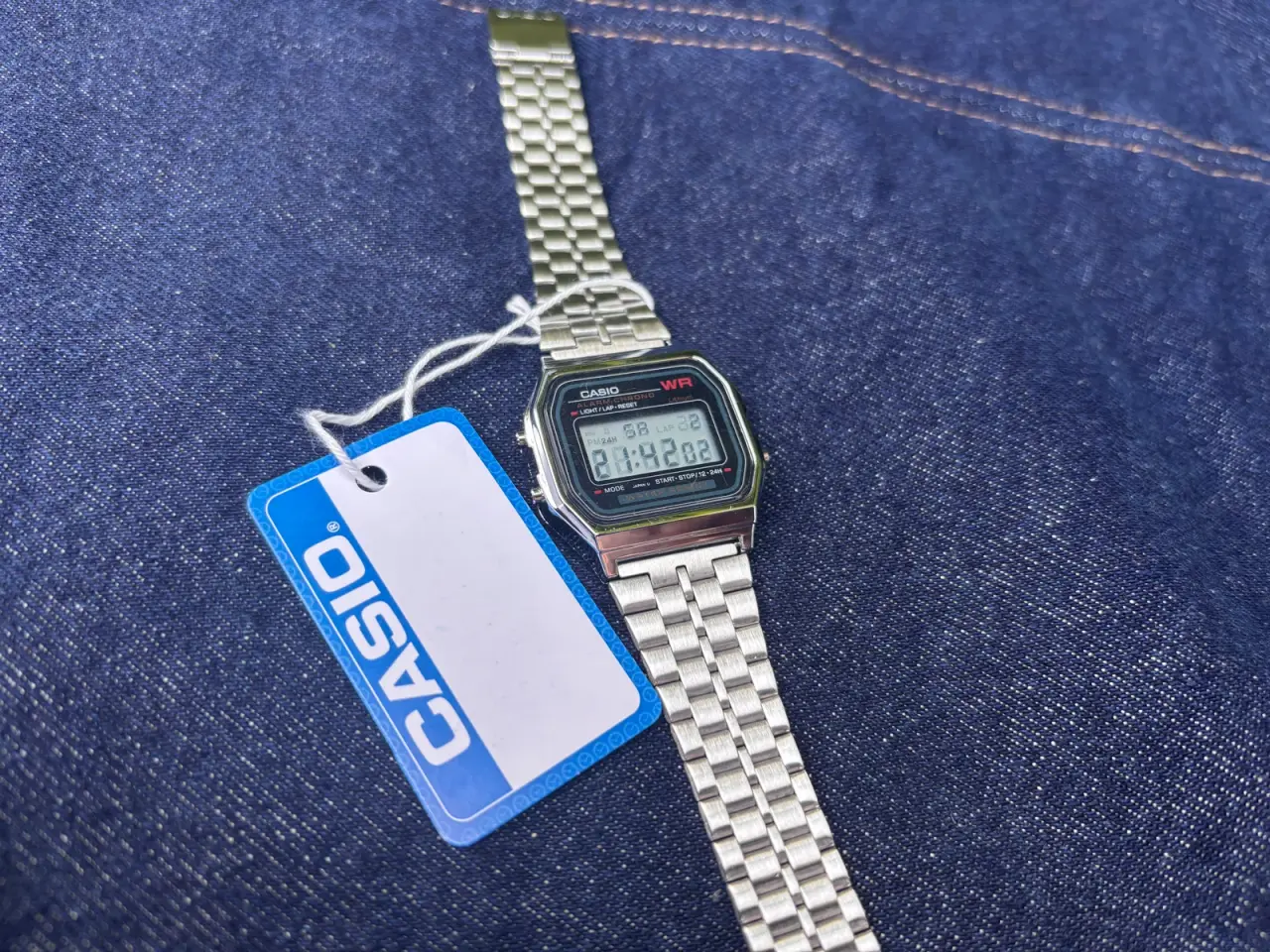Billede 1 - Casio Vintage WR digitalur sølv