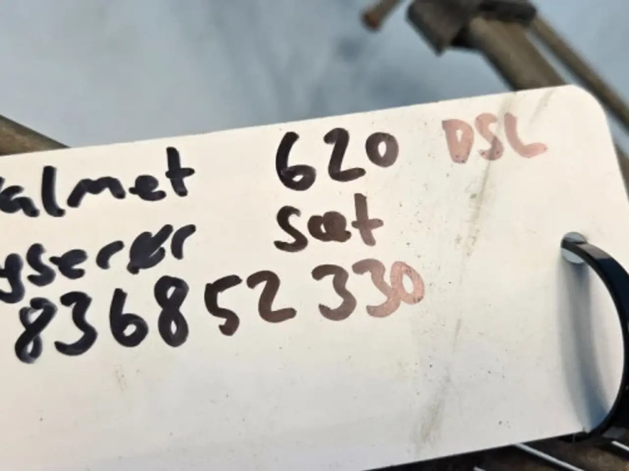 Billede 7 - Valmet 620 DSL Dyserør Sæt 836852330