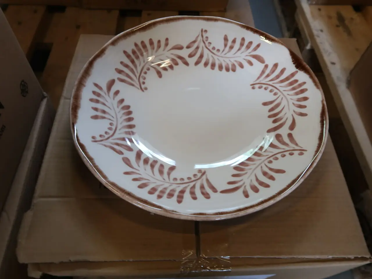 Billede 3 - 16 stk. Dudson Harvest Mediterranean skål, brun, 135 cl, ø28 cm