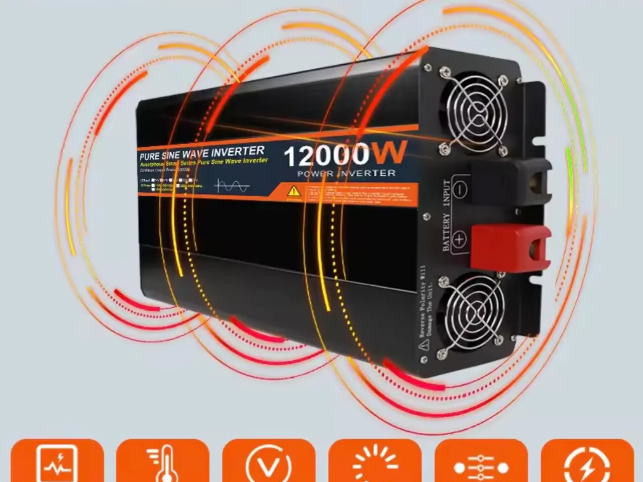 Billede 12 - Inverter kraftig og helt ny 12000w 24v perfekt til