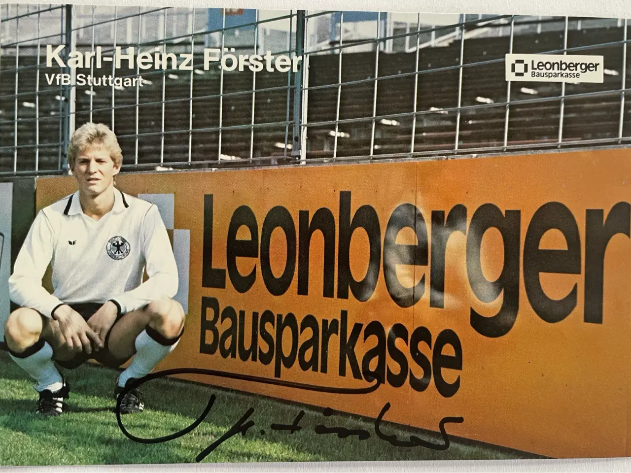 Billede 2 - Autograf af Karl-Heinz (10X15cm) !