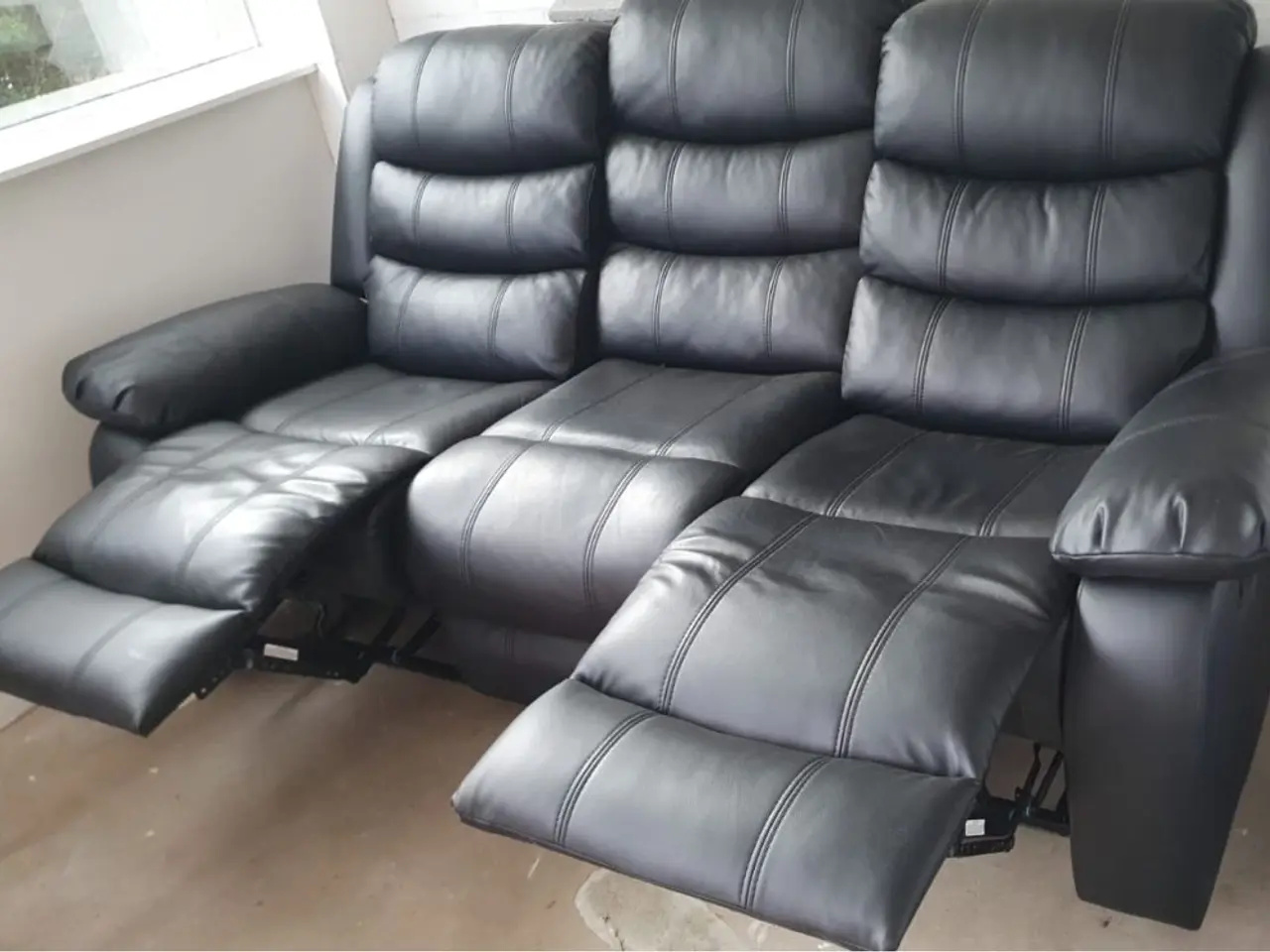Billede 3 - Læder sofa