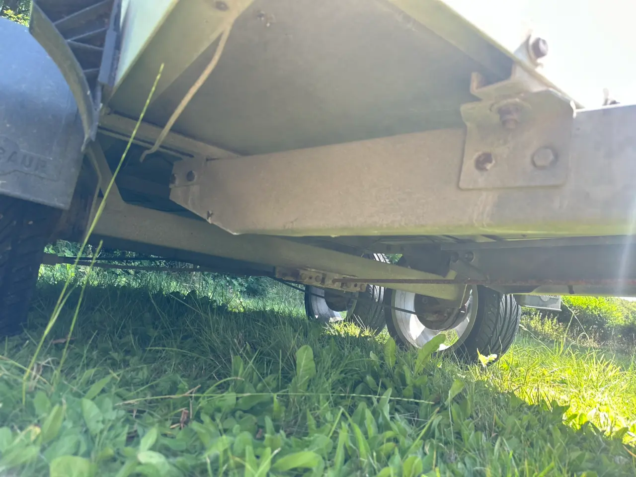 Billede 8 - Humbaur Lukkettrailer med sidetip Låg