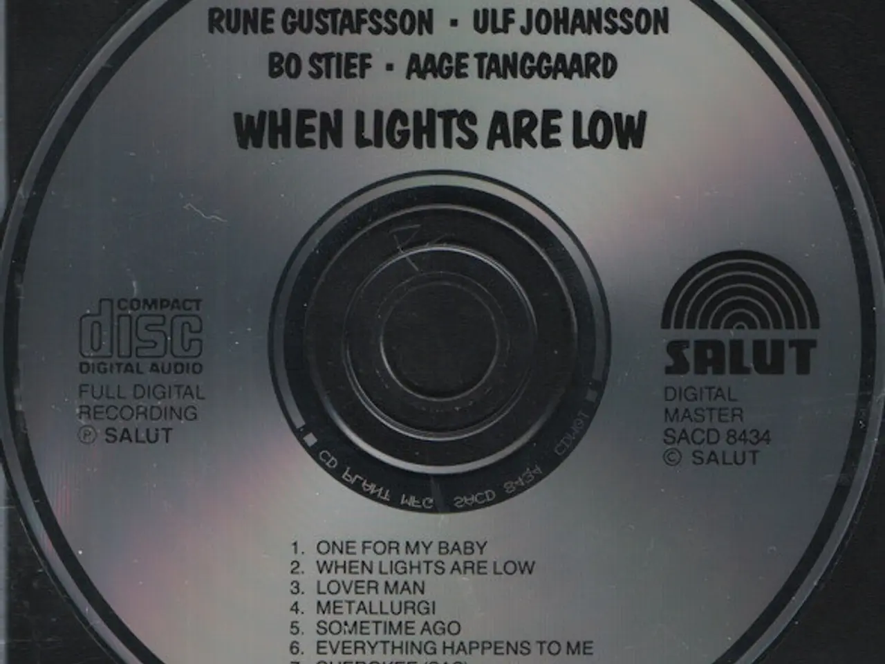 Billede 3 - Arne Domnérus – When Lights Are Low – CD