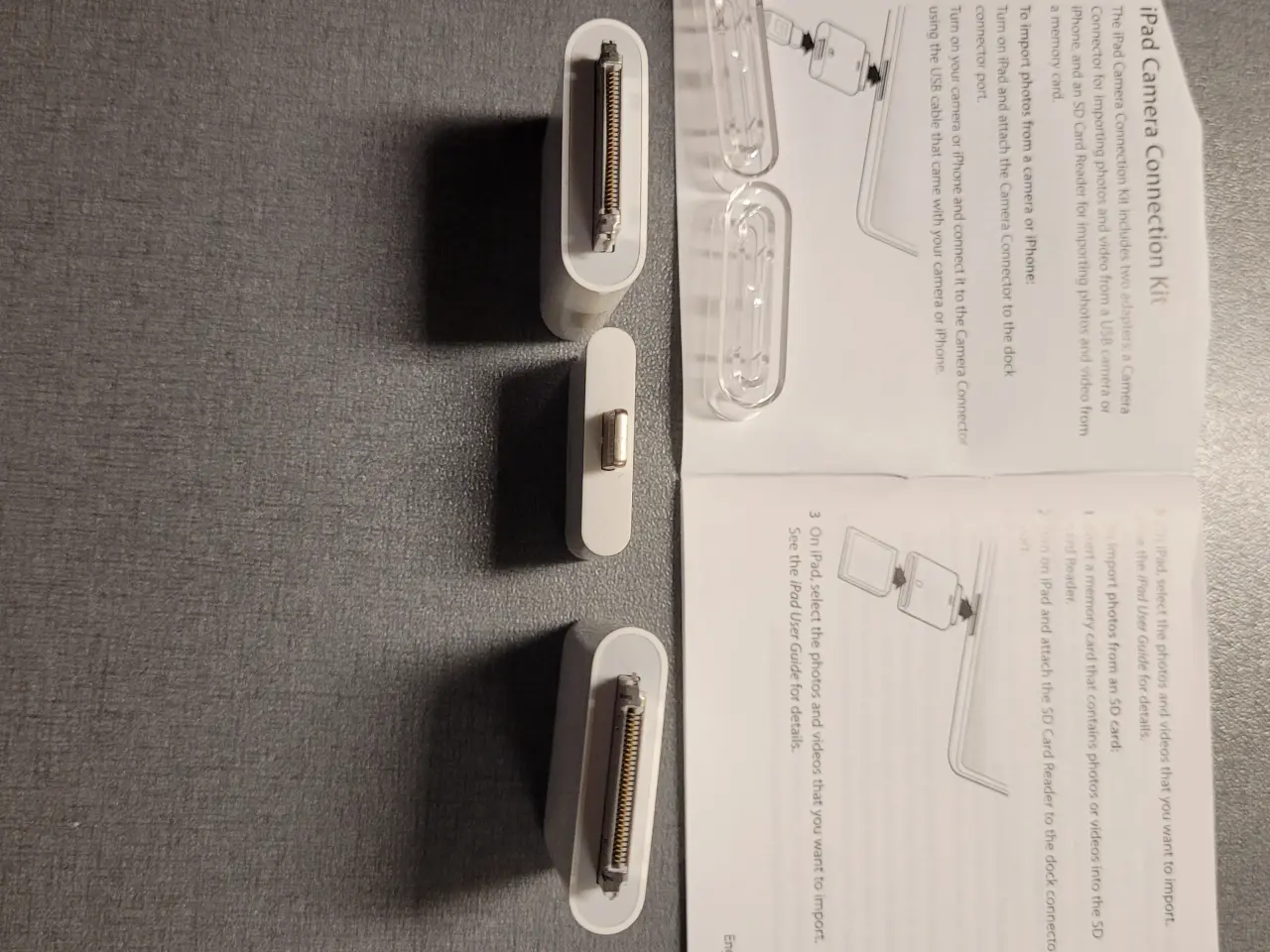 Billede 4 - Diverse adaptorer til hentning af billeder iPhone