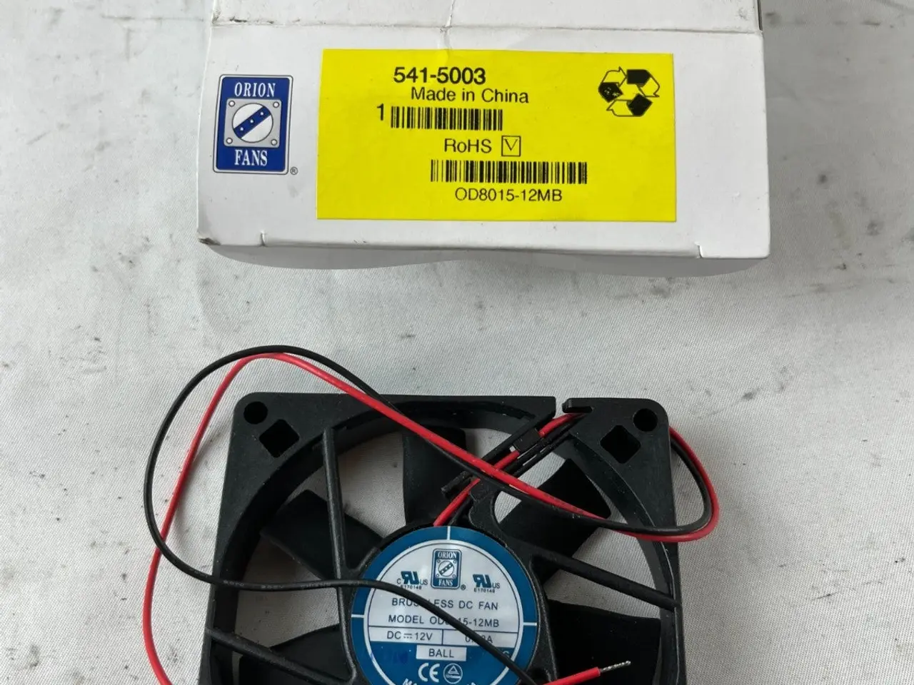 Billede 8 - Orion OD8015-12MB Brushless DC Cooling ventilator