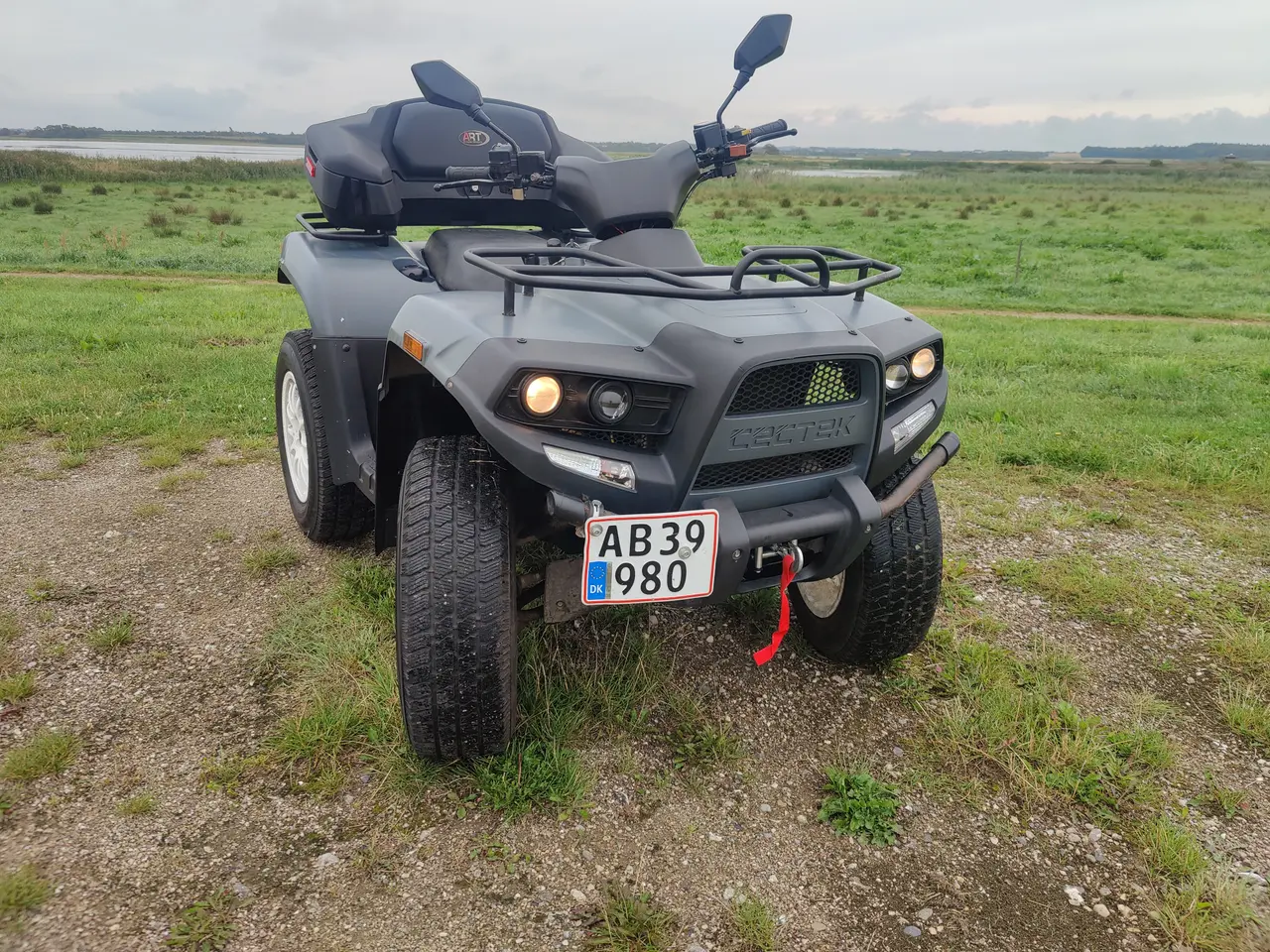 Billede 3 - Flot Cectek Gladiator 500 4x4 ATV på bilplader