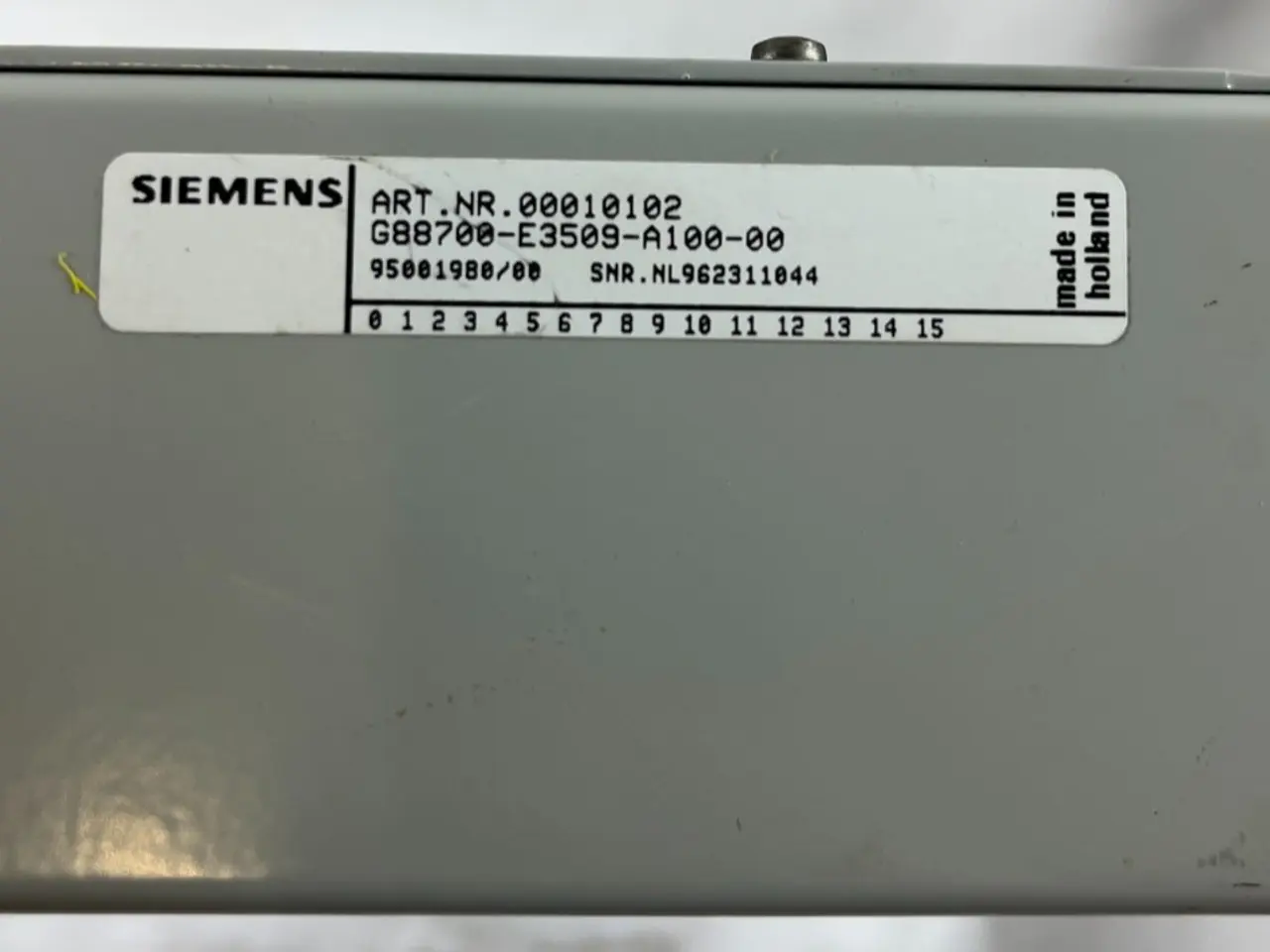 Billede 2 - Siemens GB0700-E3509-A100-00 Grenco Interface